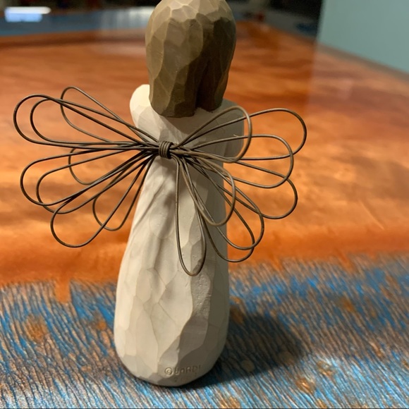 Willow Tree Sign for Love Susan Lordi 2003 Carving Angel Figurine - Picture 3 of 8